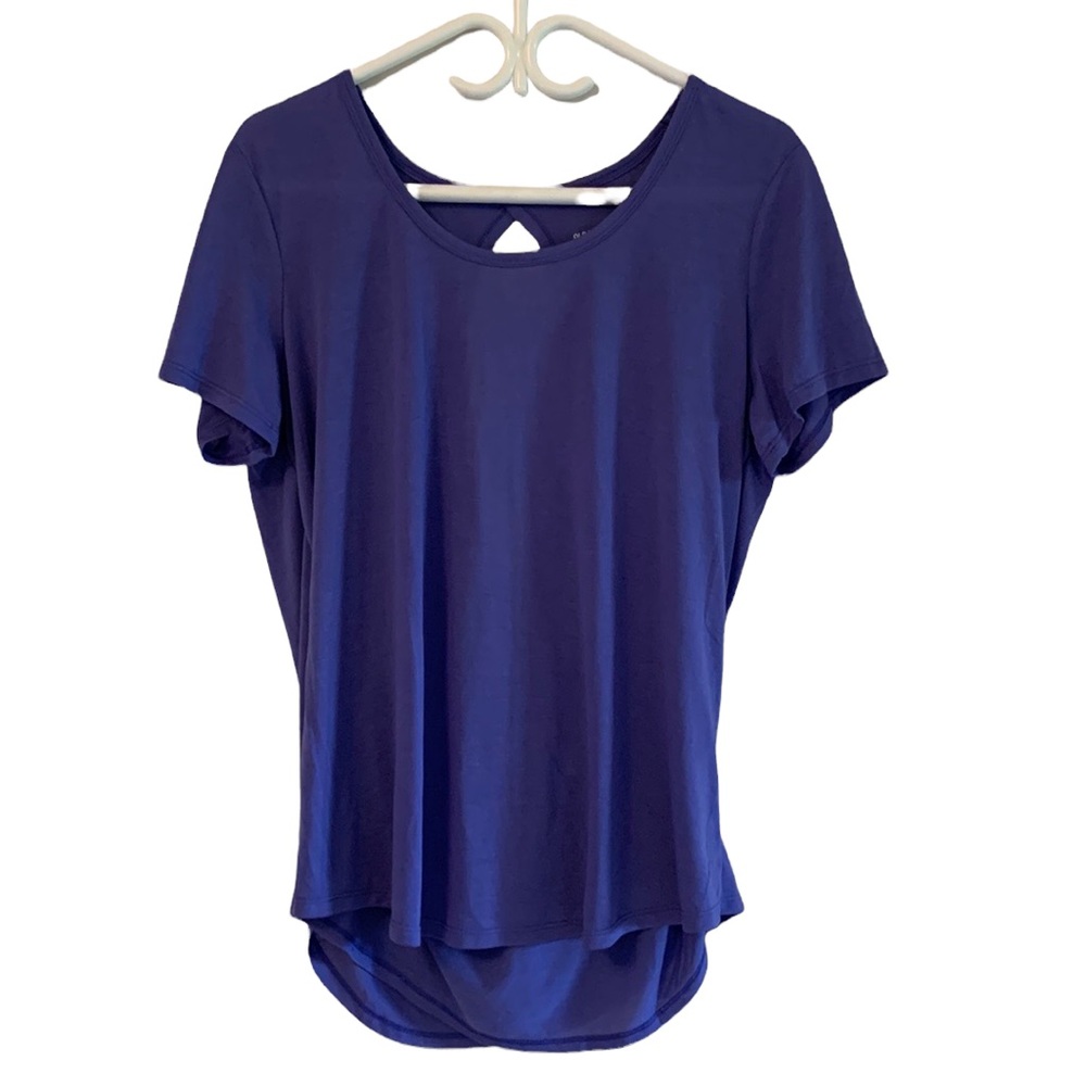 Old Navy Active Pullover Top - Go Dry, Lavender Blue, Size L